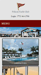 Mobile Screenshot of pelicanyachtclub.com